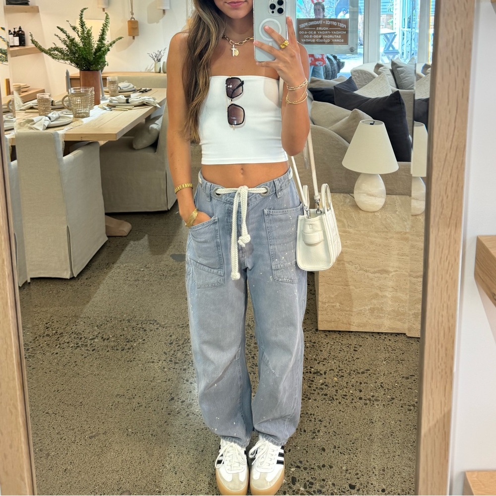 Free People Moxie Barrel Jeans